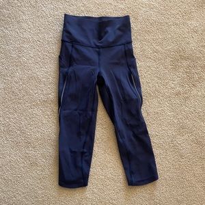 Cropped lululemon leggings